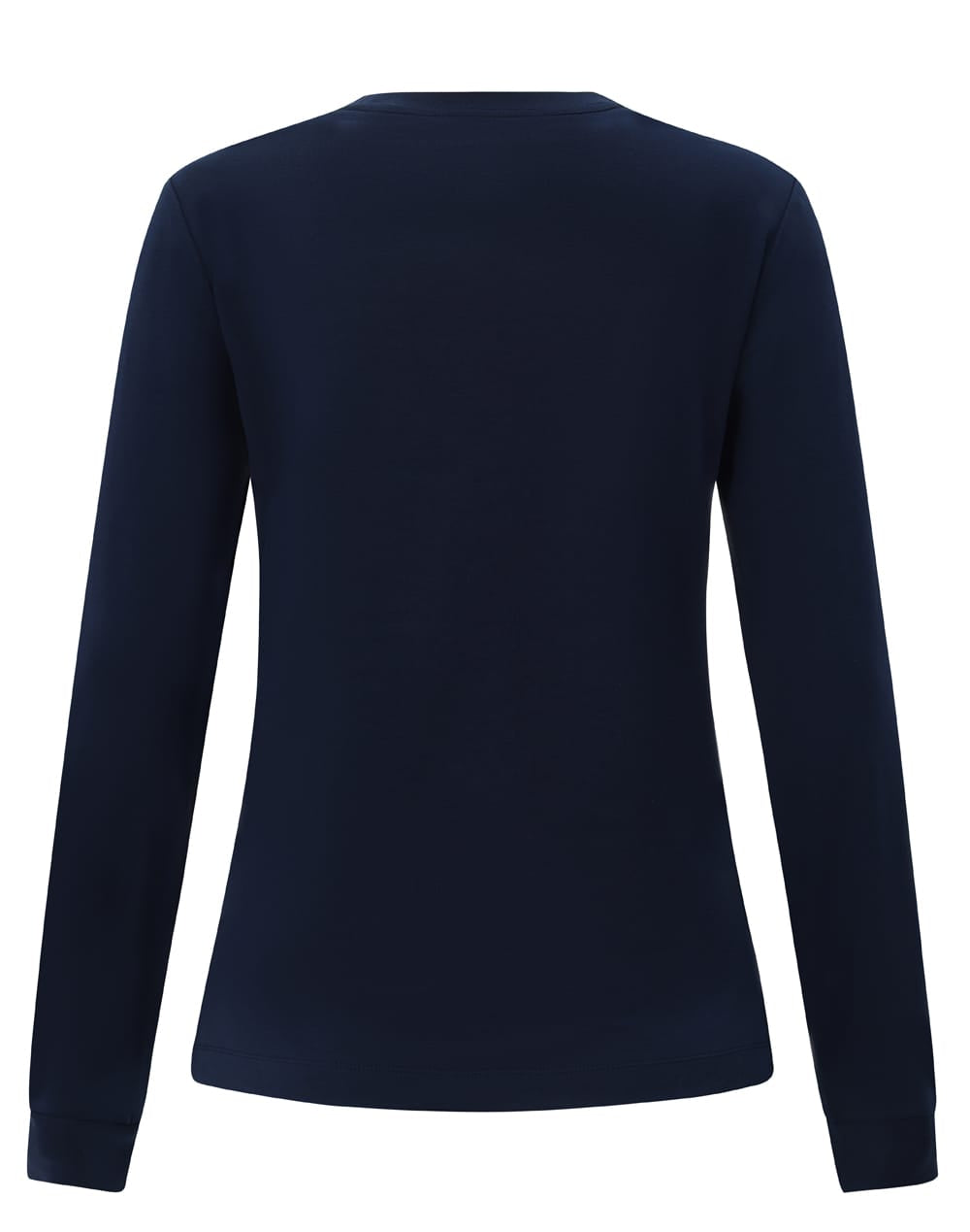 Women's Long Sleeve Premium Cotton Face Tee TS48